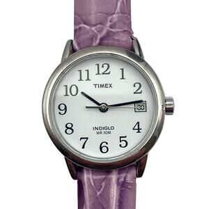 Timex Easy Reader Womens Indiglo Watch 25mm - Fresh Battery - New Leather Band